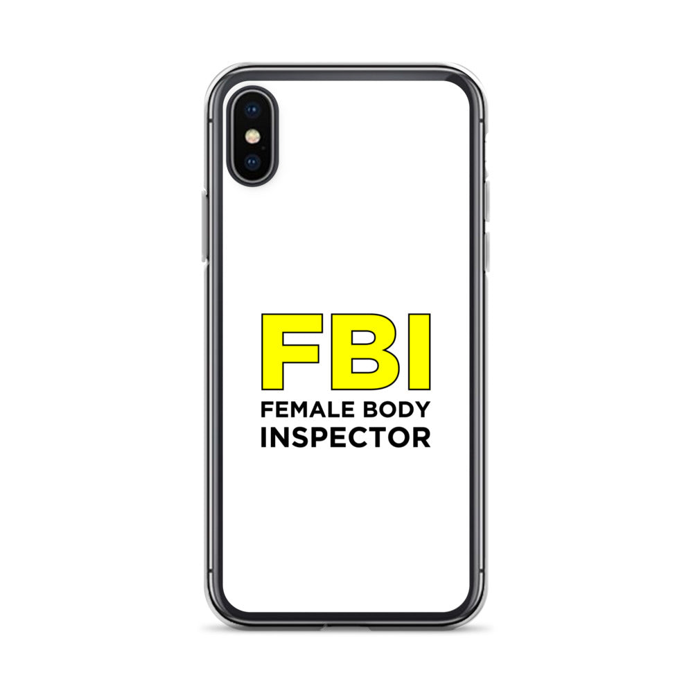 Coque iPhone FBI Female Body Inspector - Sedurro