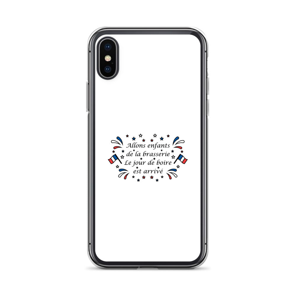 Coque iPhone Allons enfants de la brasserie - Sedurro