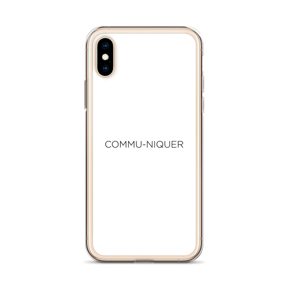 Coque iPhone Commu-niquer - Sedurro