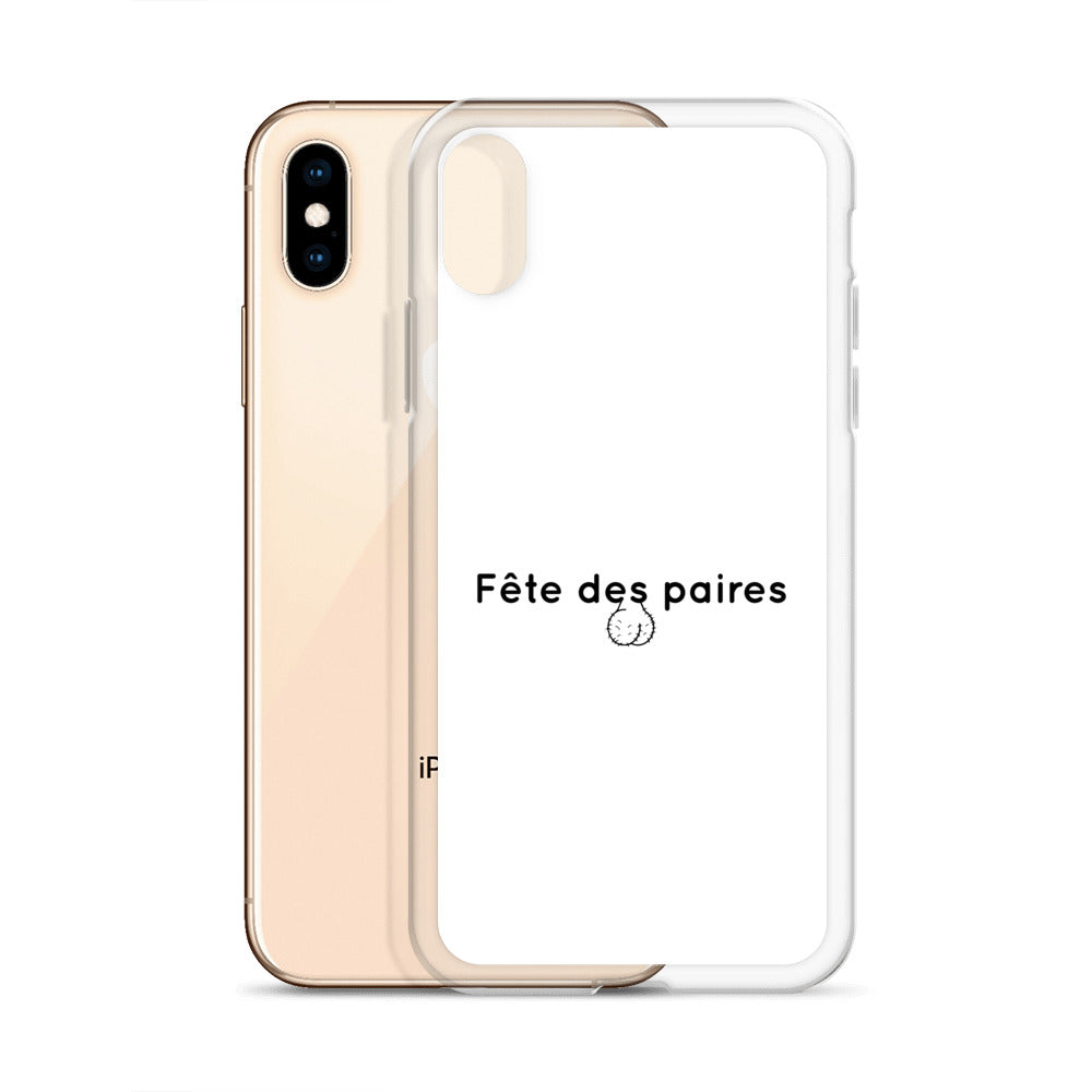 Coque iPhone Fête des paires boules - Sedurro