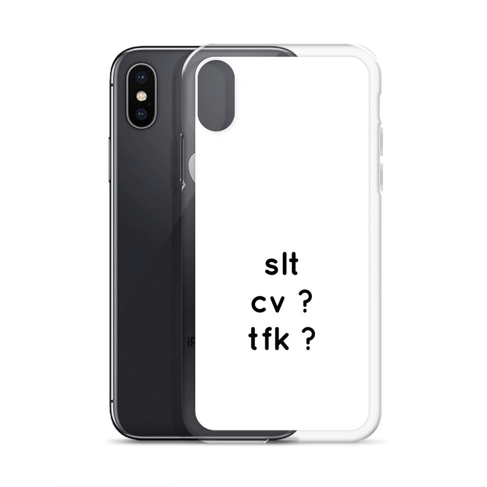 Coque iPhone Slt cv tfk - Sedurro