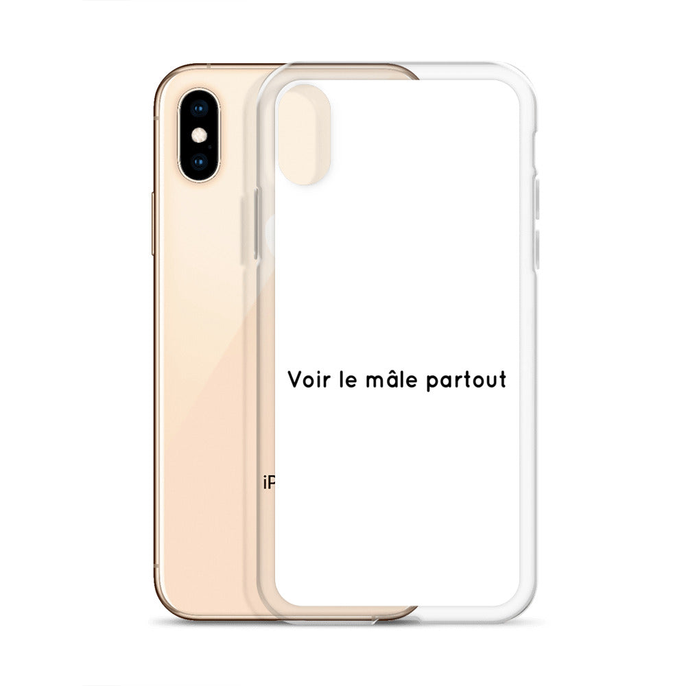 Coque iPhone Voir le mâle partout - Sedurro