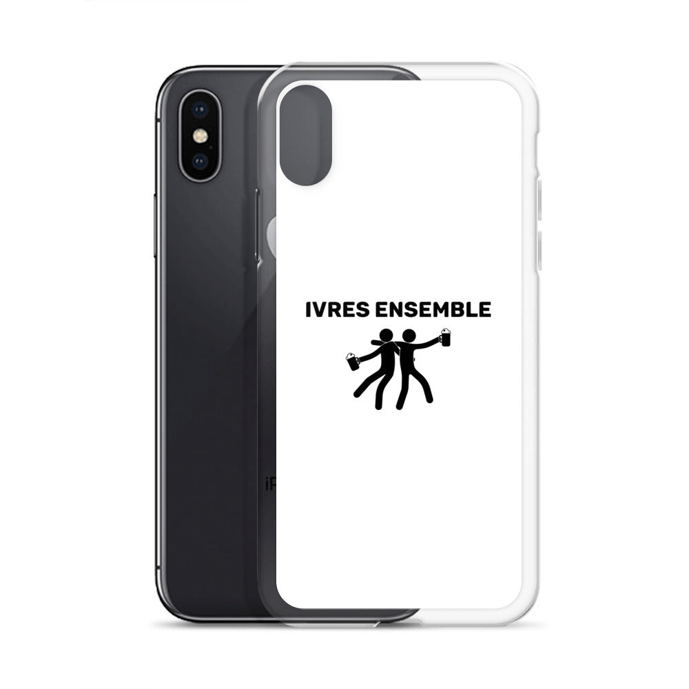 Coque iPhone Ivres ensemble - Sedurro