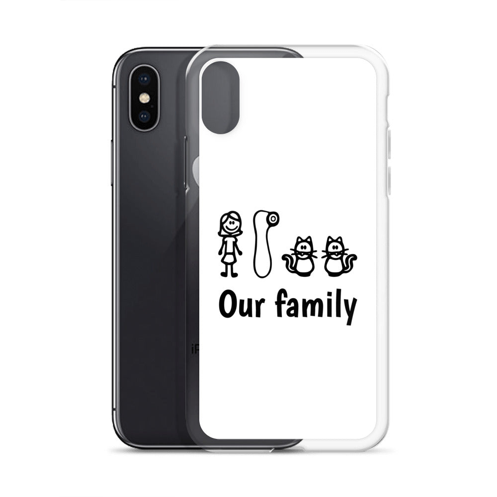 Coque iPhone Our family woman vibrator cats - Sedurro