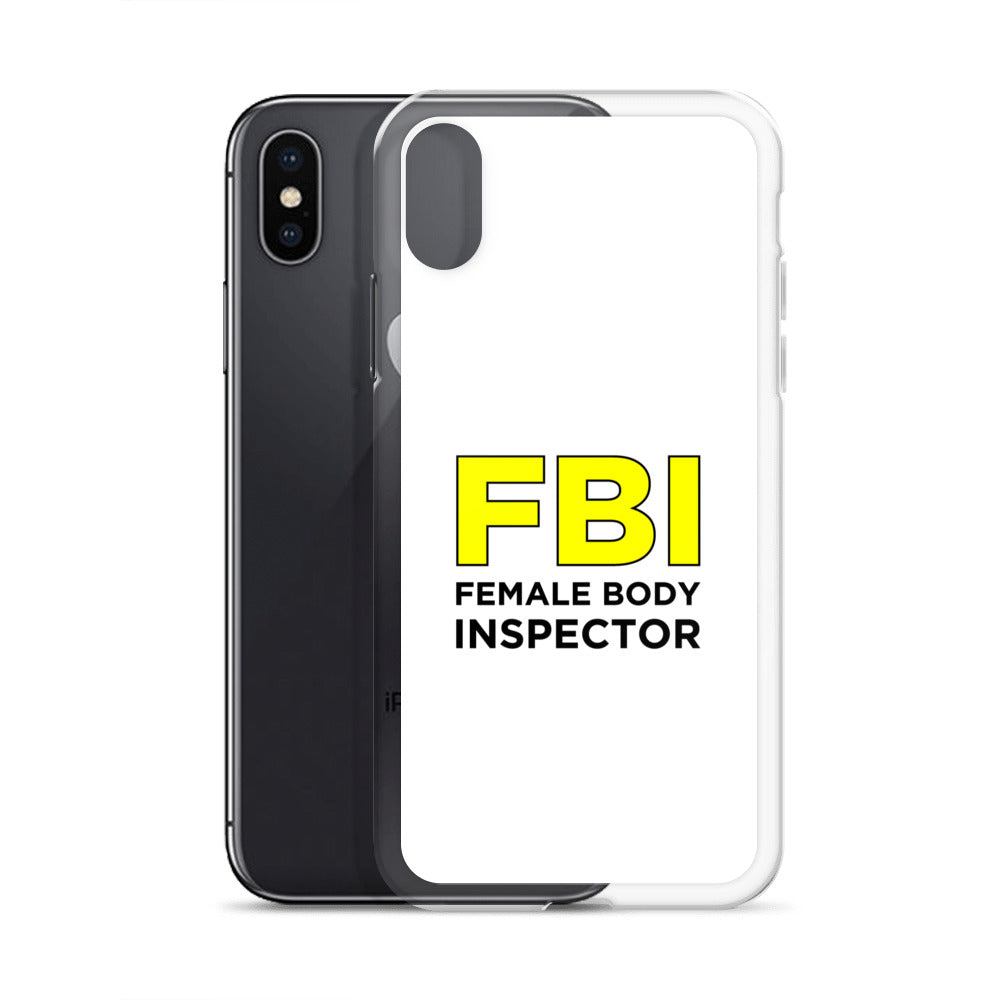 Coque iPhone FBI Female Body Inspector - Sedurro