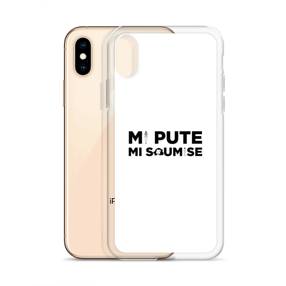 Coque iPhone Mi pute mi soumise - Sedurro