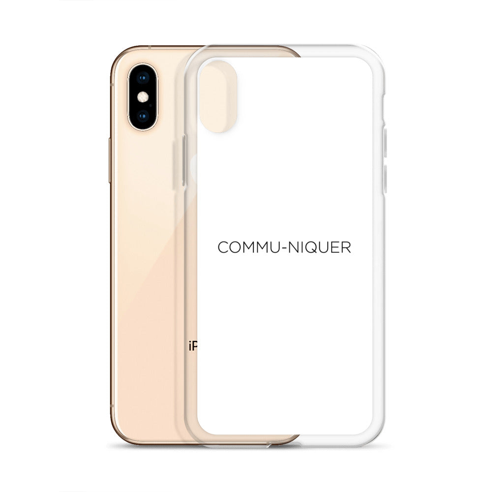 Coque iPhone Commu-niquer - Sedurro