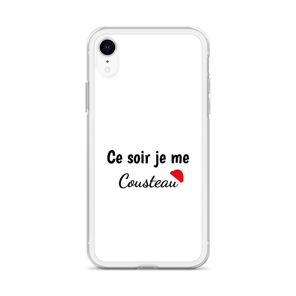Coque iPhone Ce soir je me cousteau - Sedurro