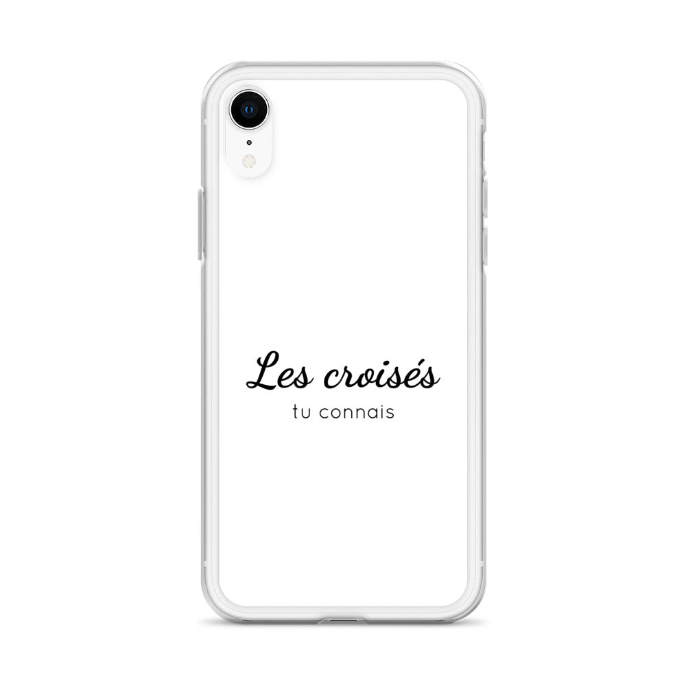 Coque iPhone Les croisés tu connais iPhone XR - Sedurro