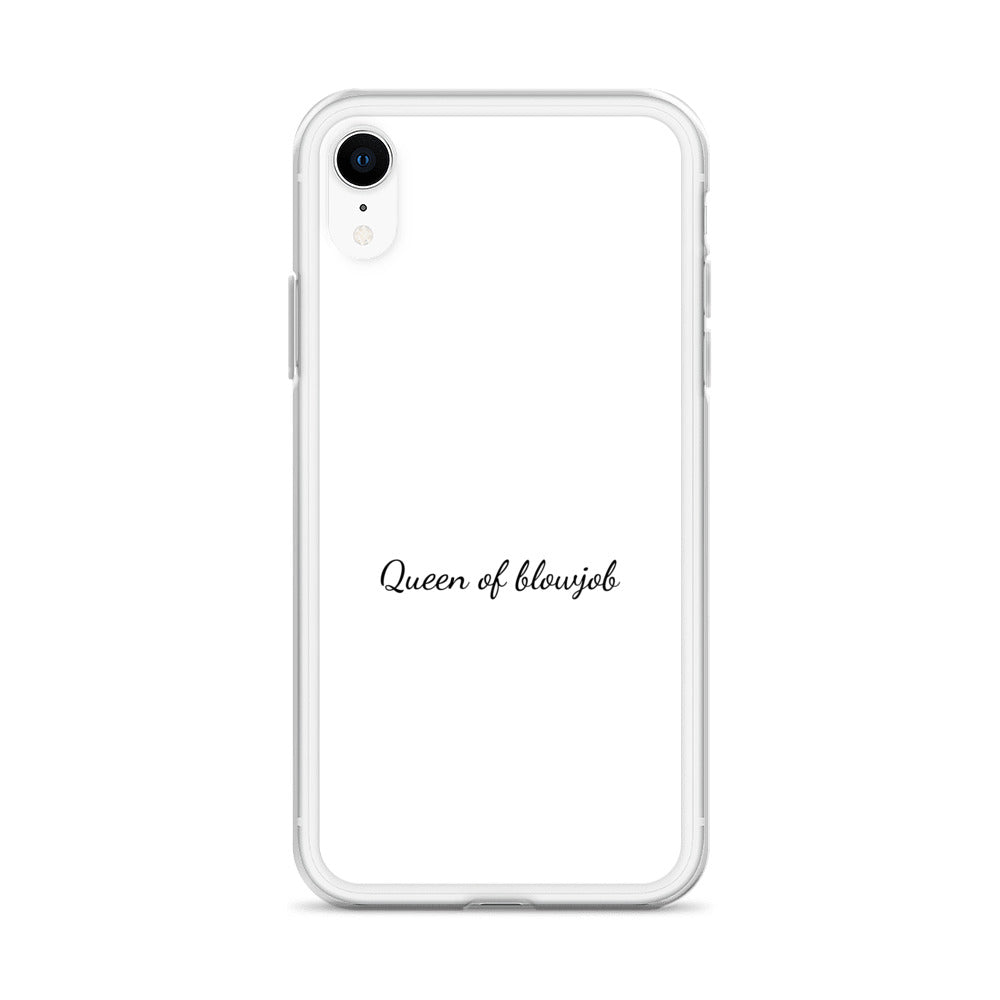 Coque iPhone Queen of blowjob iPhone XR - Sedurro