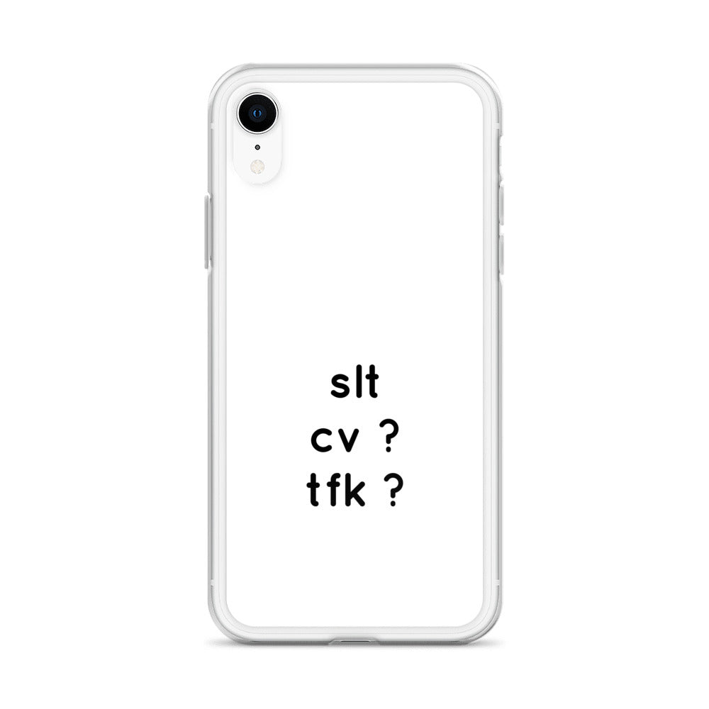 Coque iPhone Slt cv tfk - Sedurro