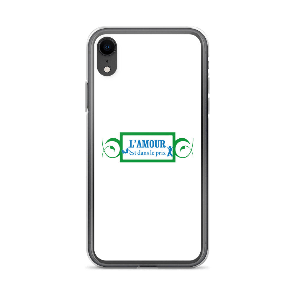 Coque iPhone L'amour est dans le prix iPhone XR - Sedurro