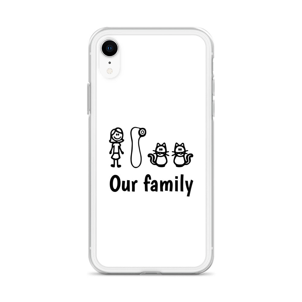 Coque iPhone Our family woman vibrator cats - Sedurro