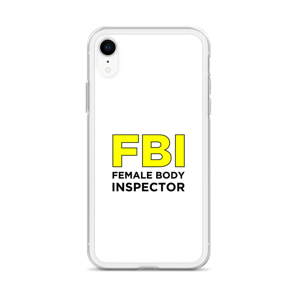 Coque iPhone FBI Female Body Inspector - Sedurro