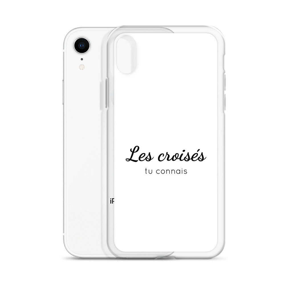 Coque iPhone Les croisés tu connais - Sedurro