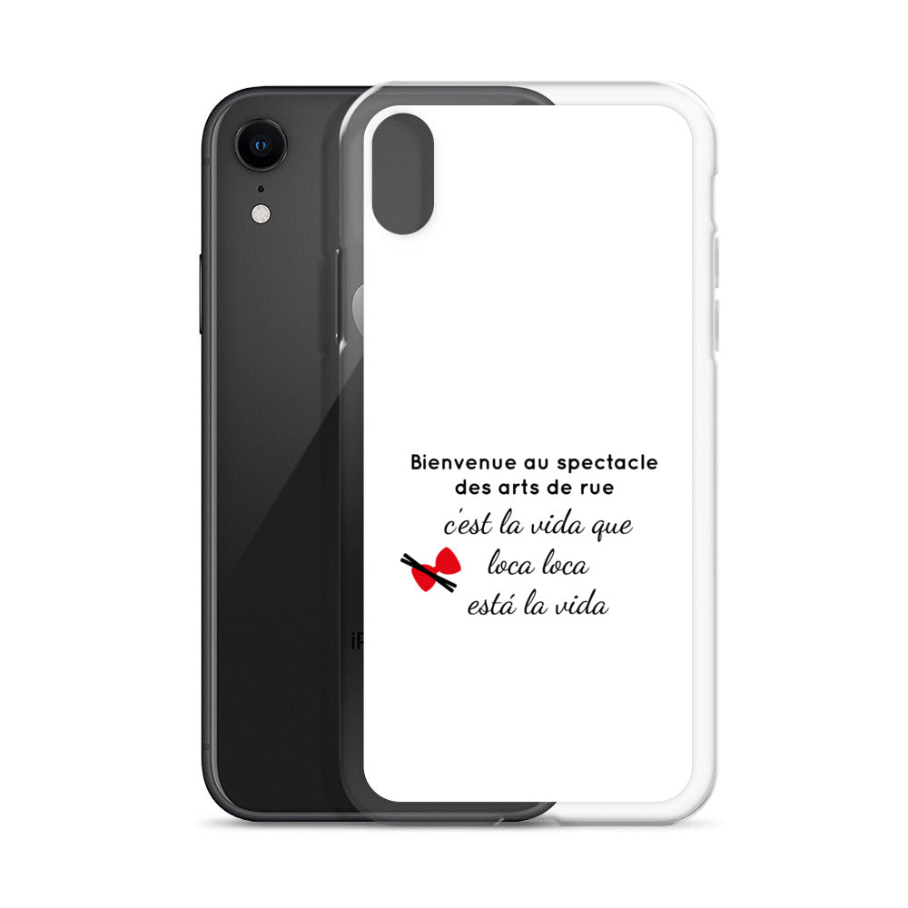 Coque iPhone Bienvenue au spectacle des arts de rue - Sedurro