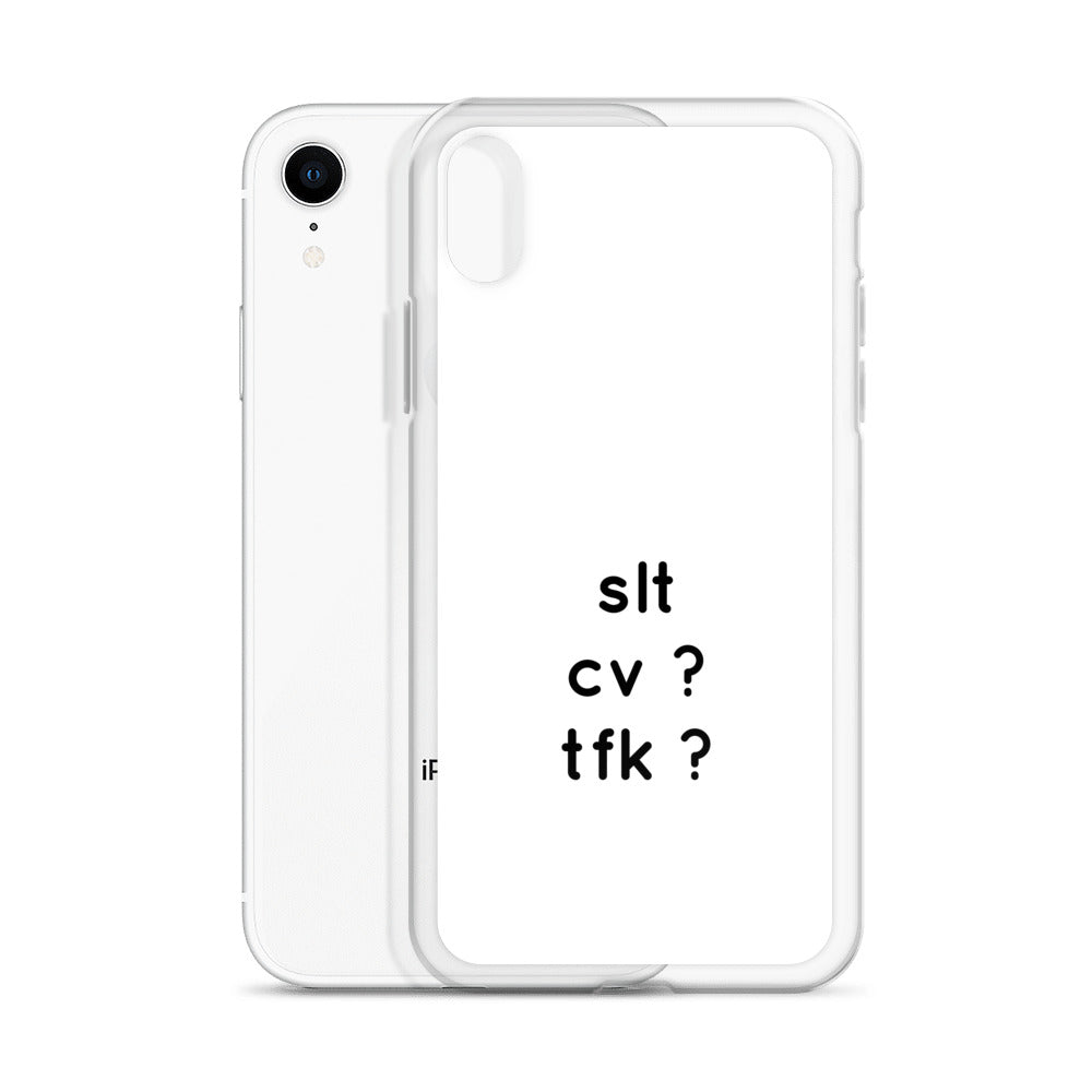 Coque iPhone Slt cv tfk - Sedurro