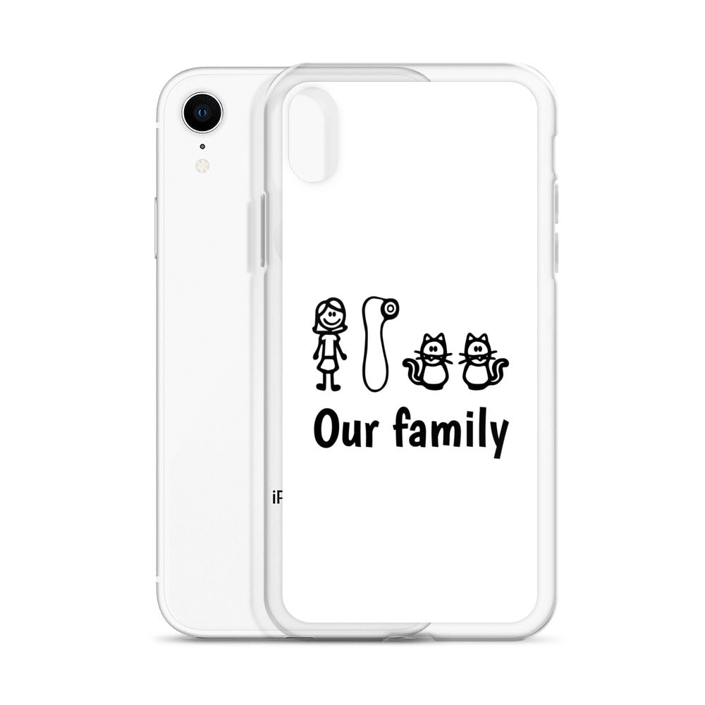 Coque iPhone Our family woman vibrator cats - Sedurro