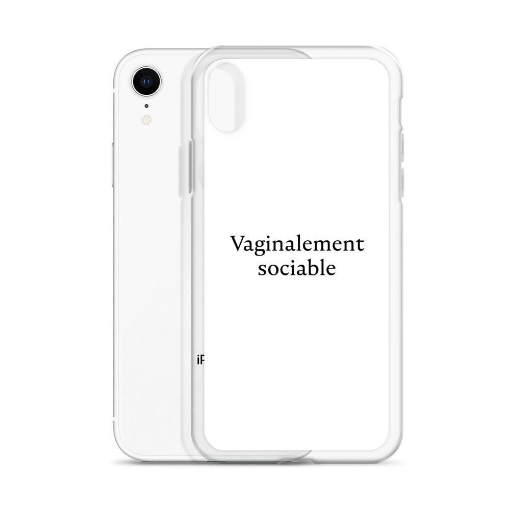 Coque iPhone Vaginalement sociable - Sedurro