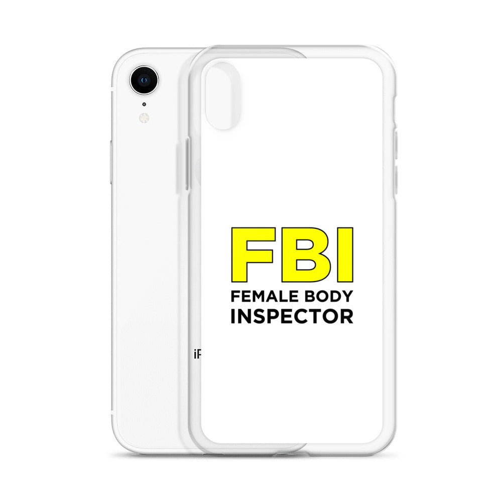 Coque iPhone FBI Female Body Inspector - Sedurro