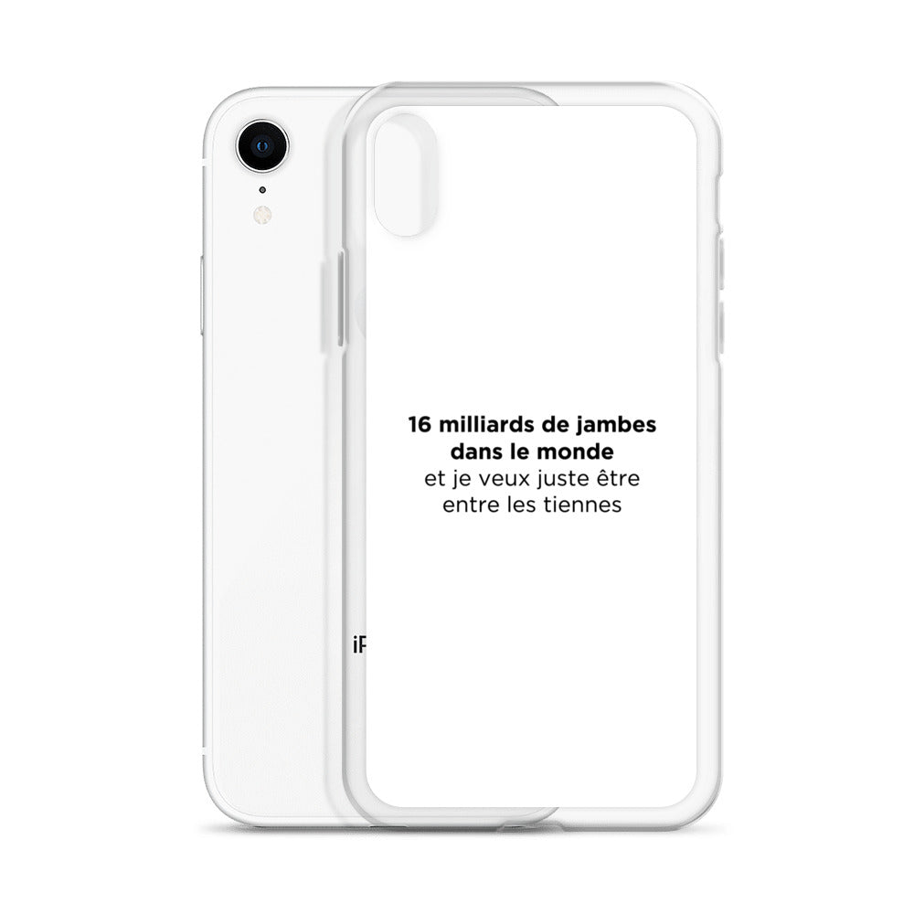 Coque iPhone 16 milliards de jambes dans le monde - Sedurro
