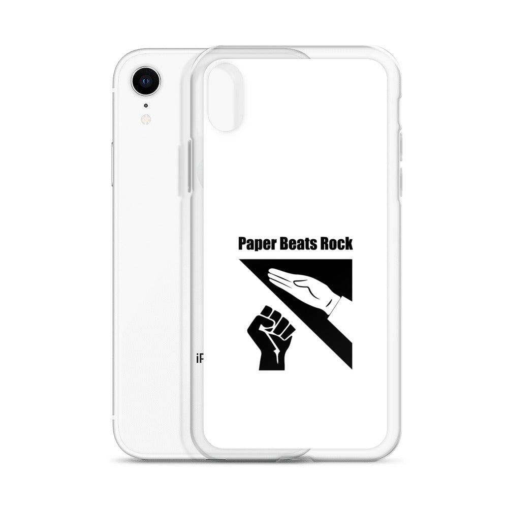 Coque iPhone Paper beats rock - Sedurro