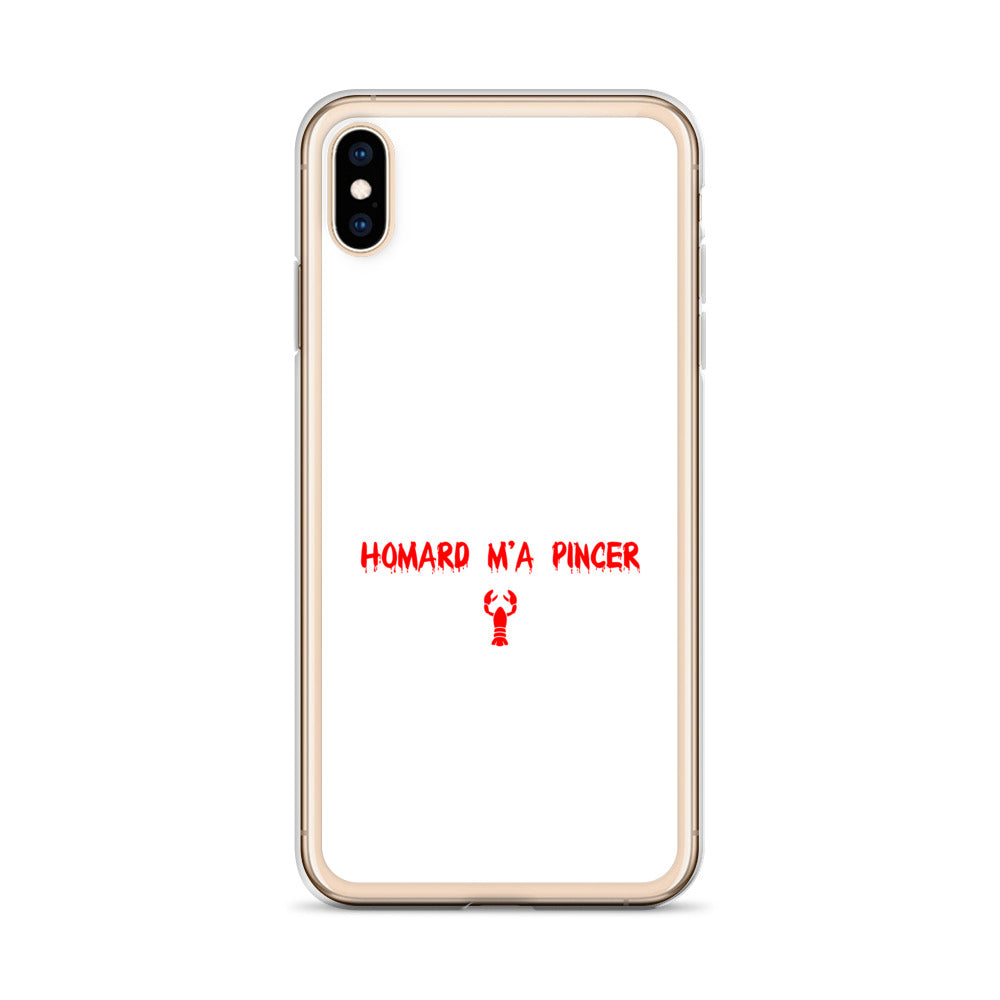Coque iPhone Homard m'a pincer iPhone XS Max - Sedurro