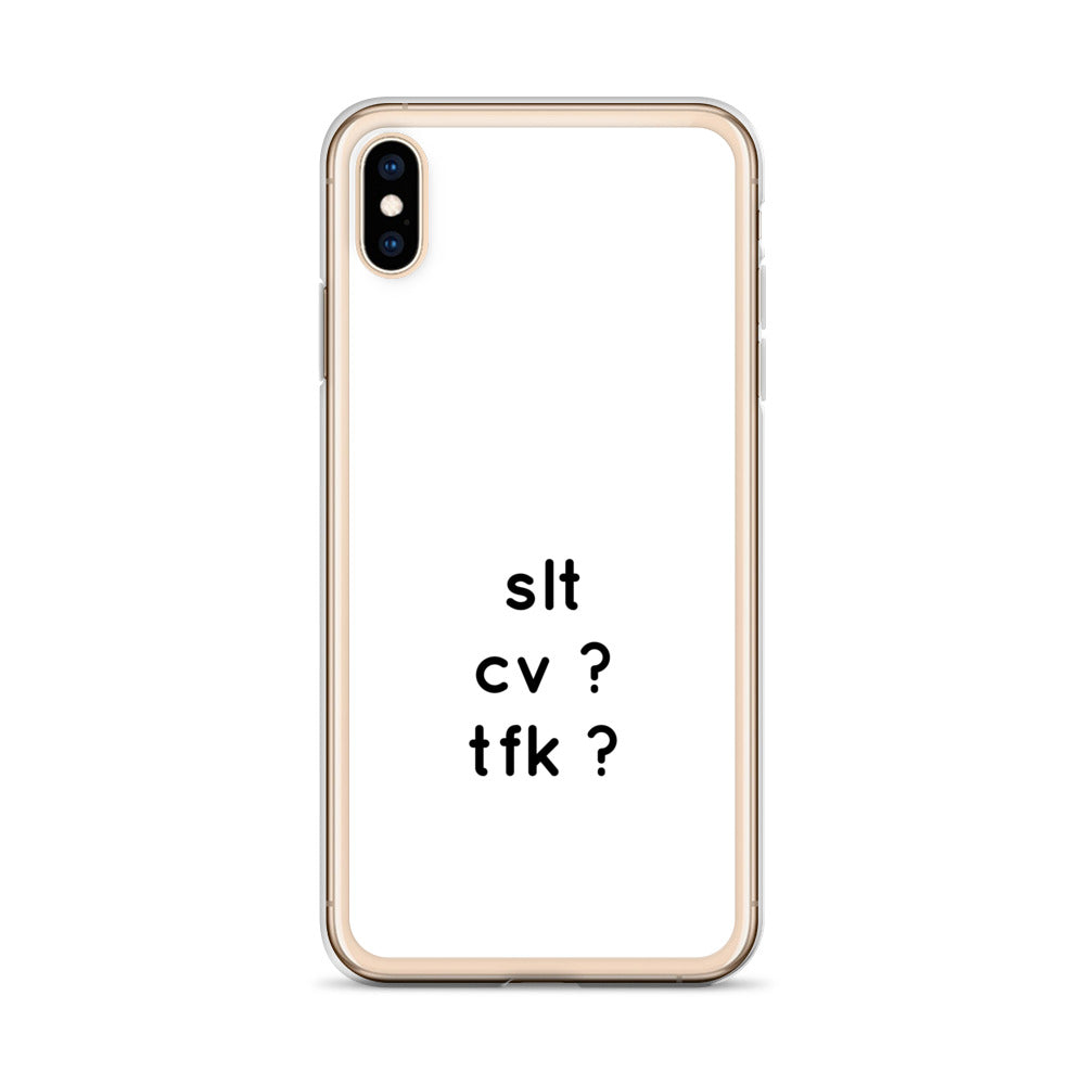 Coque iPhone Slt cv tfk - Sedurro