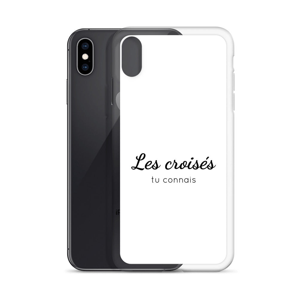 Coque iPhone Les croisés tu connais - Sedurro