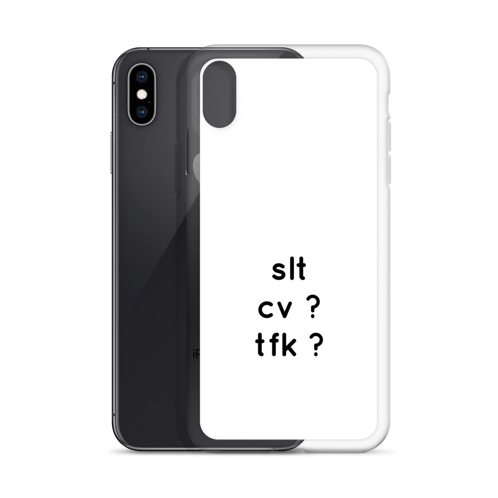 Coque iPhone Slt cv tfk - Sedurro