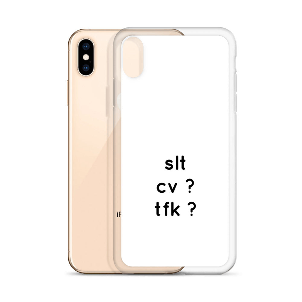 Coque iPhone Slt cv tfk - Sedurro