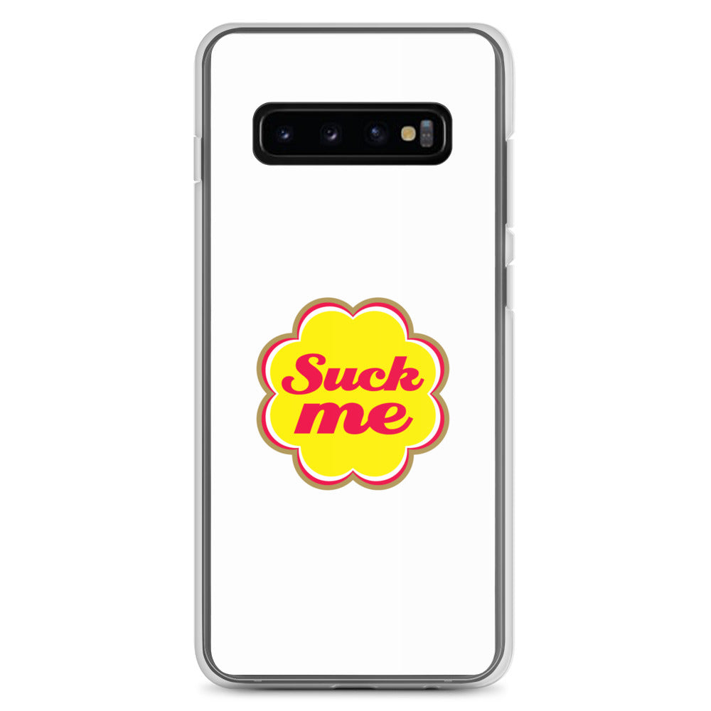 Coque Samsung Suck me sucette chupa Samsung Galaxy S10+ - Sedurro