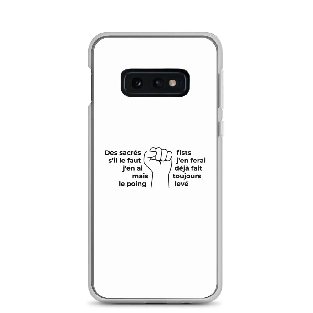 Coque Samsung Paroles des sacrés fists toujours le poing levé - Sedurro