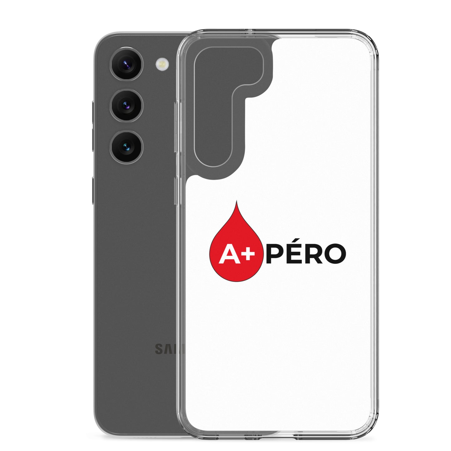 Coque Samsung Apéro groupe sanguin A+ - Sedurro