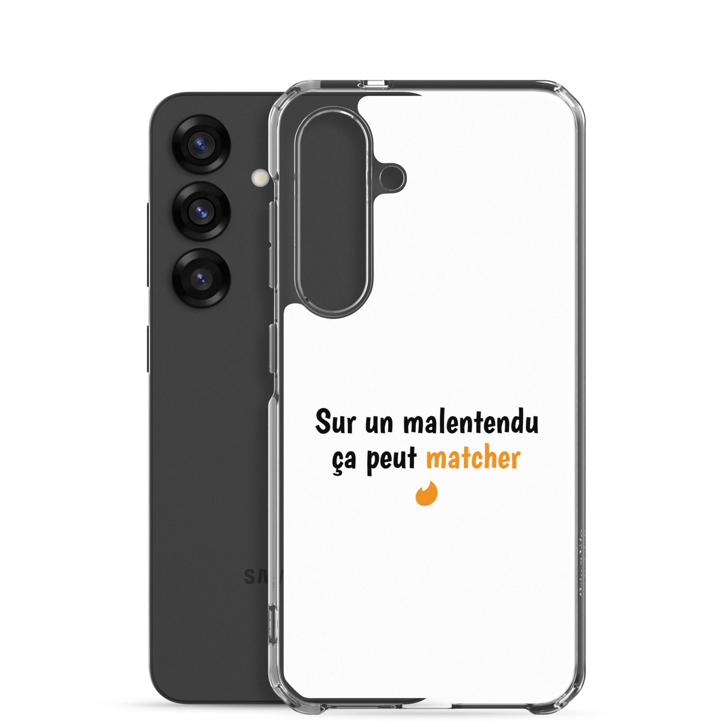 Coque Samsung Sur un malentendu ça peut matcher - Sedurro