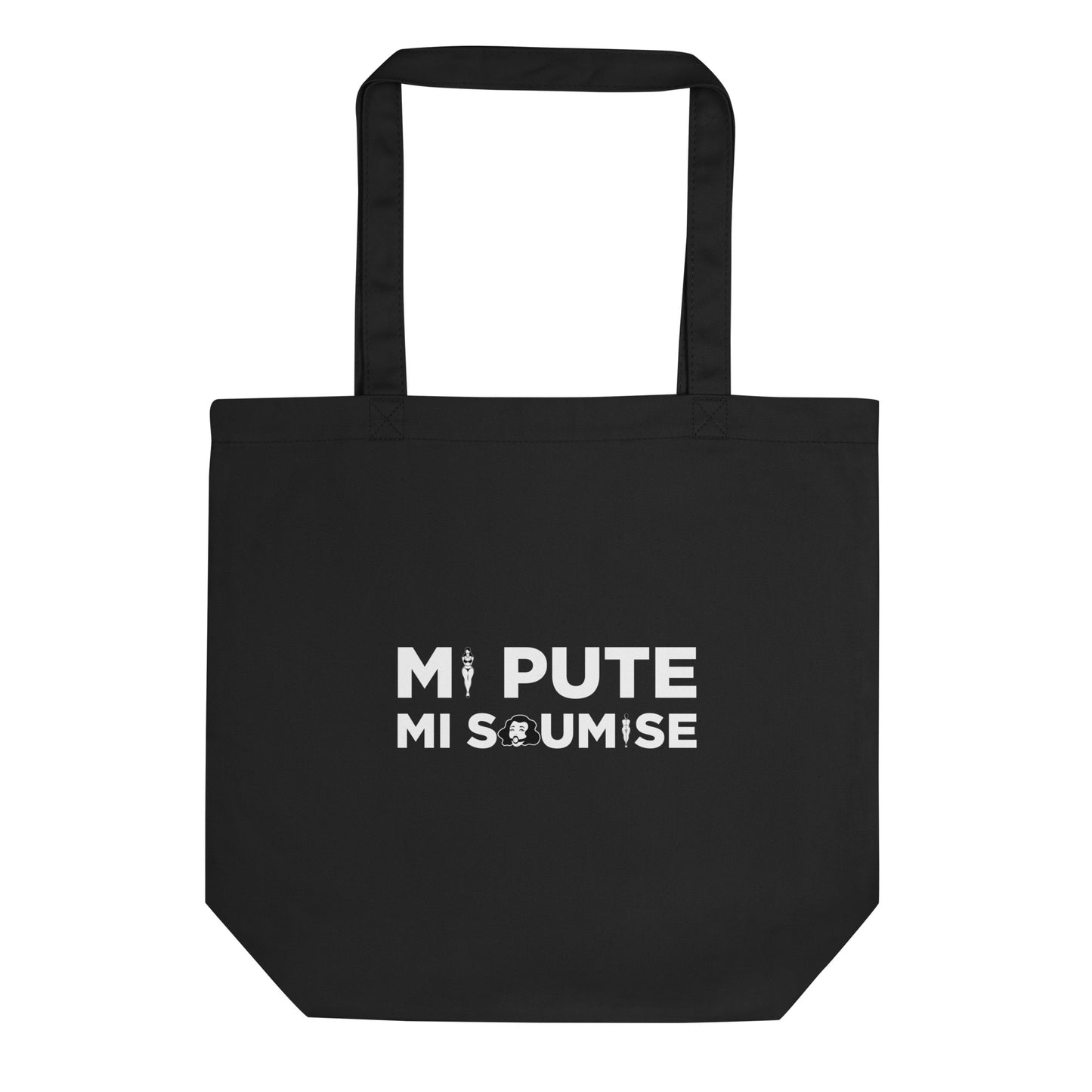 Tote bag bio Mi pute mi soumise - Sedurro