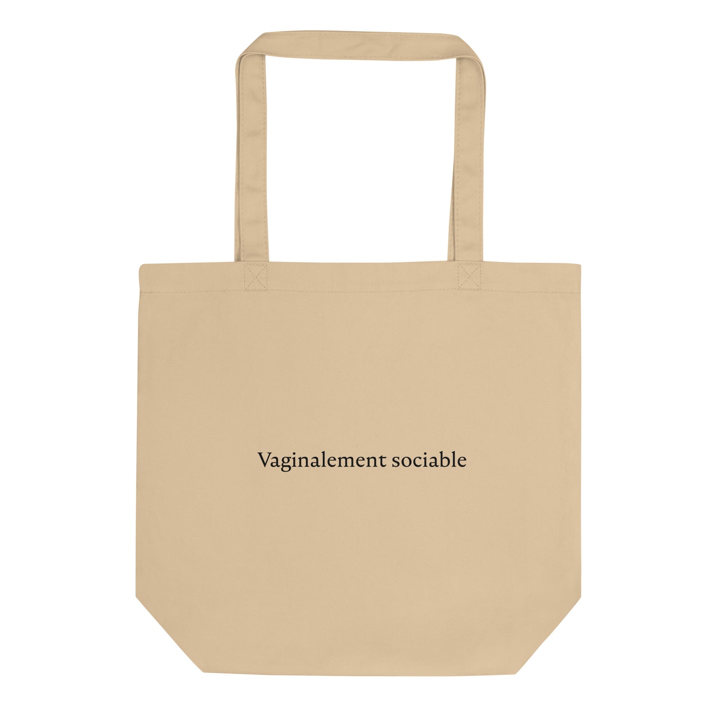Tote bag bio Vaginalement sociable - Sedurro
