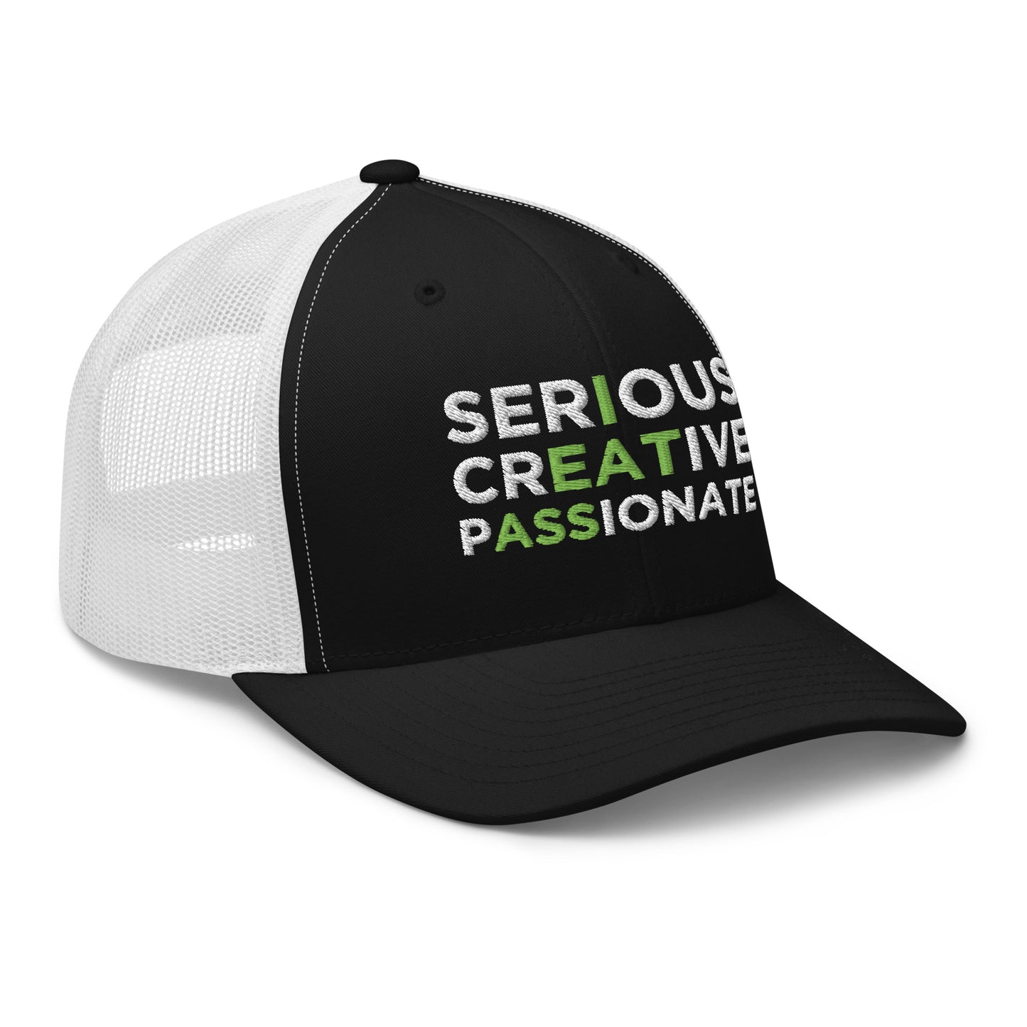 Casquette brodée Serious creative passionate - Sedurro