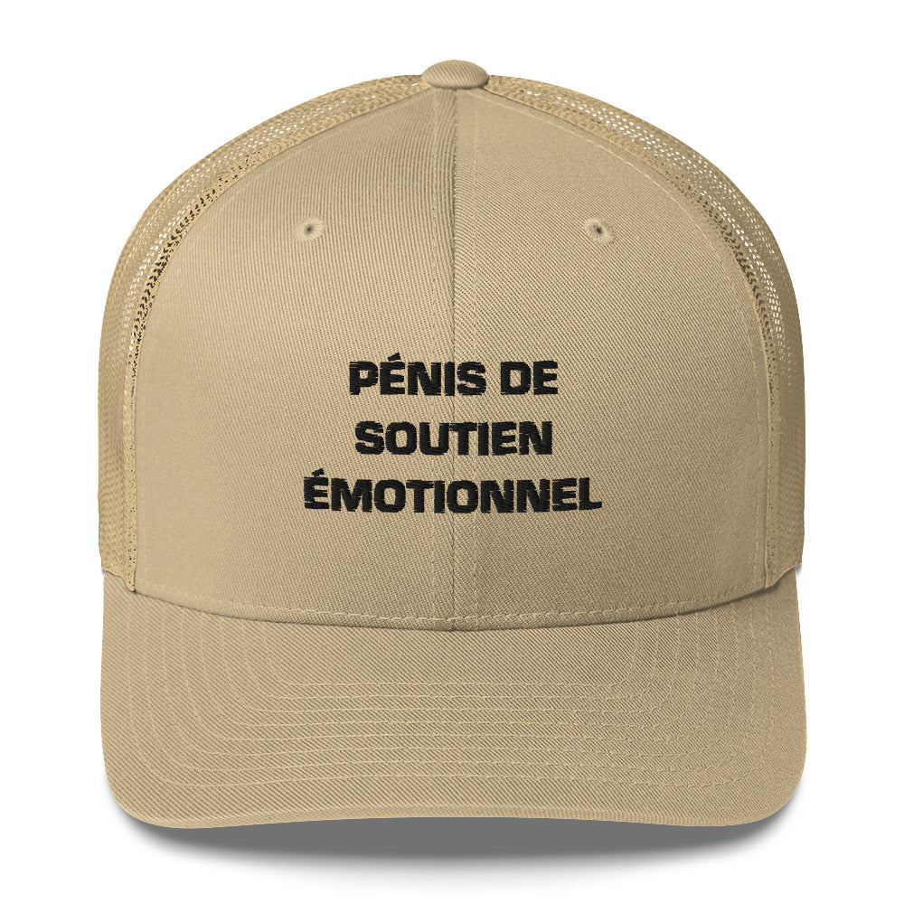 Casquette brodée Pénis de soutien émotionnel - Sedurro