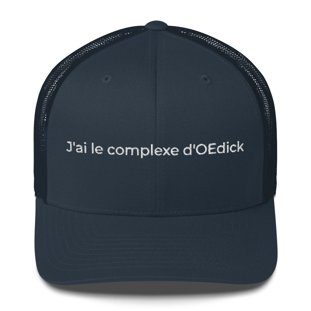 Casquette brodée J'ai le complexe d'Oedick - Sedurro