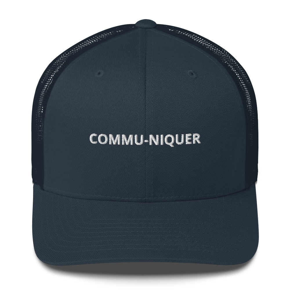 Casquette brodée Commu-niquer - Sedurro