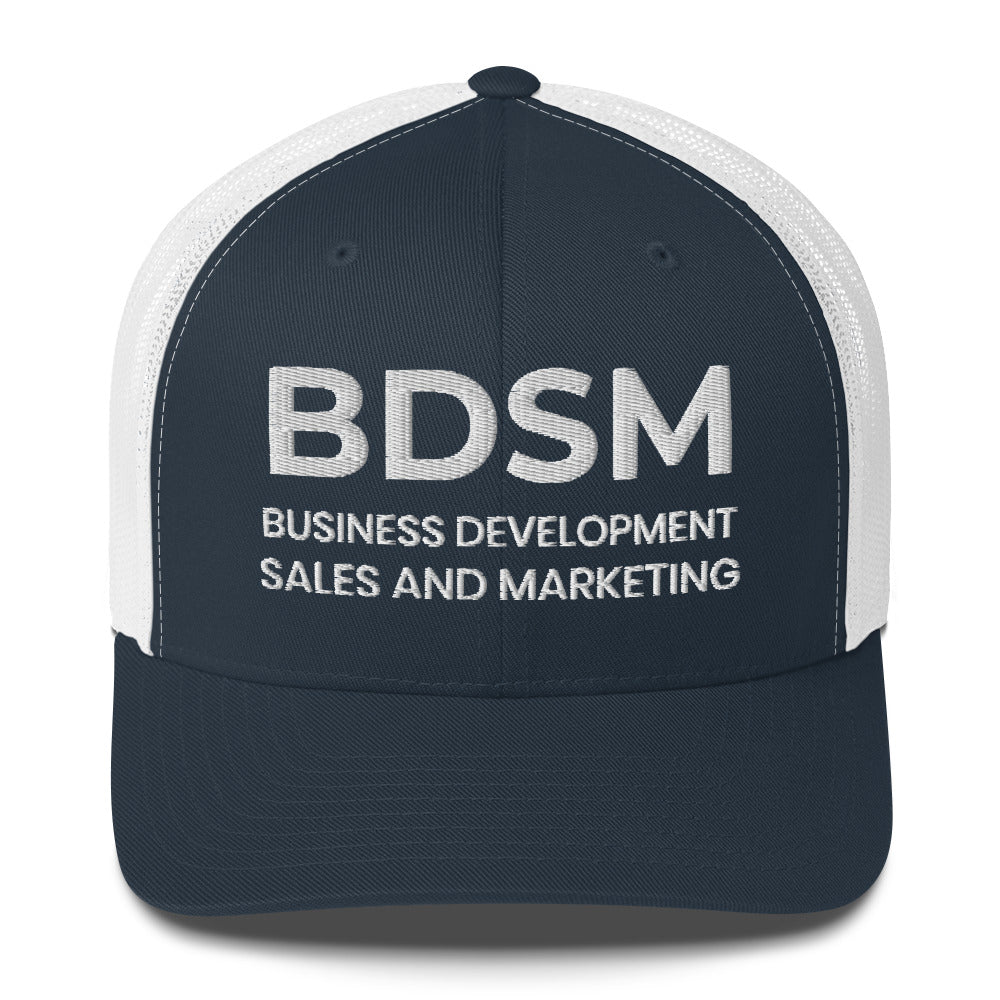 Casquette brodée BDSM Business Development Sales and Marketing - Sedurro