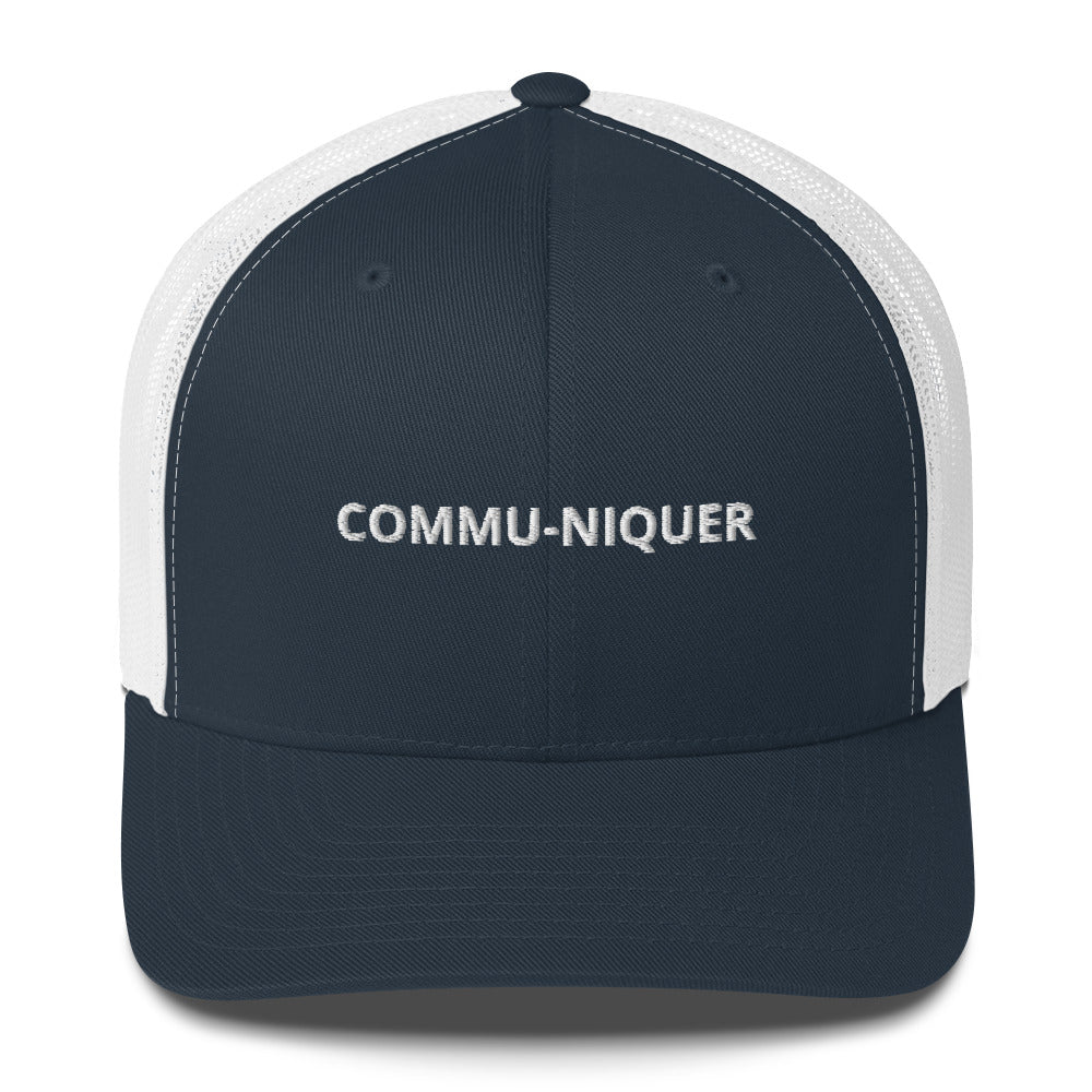 Casquette brodée Commu-niquer - Sedurro