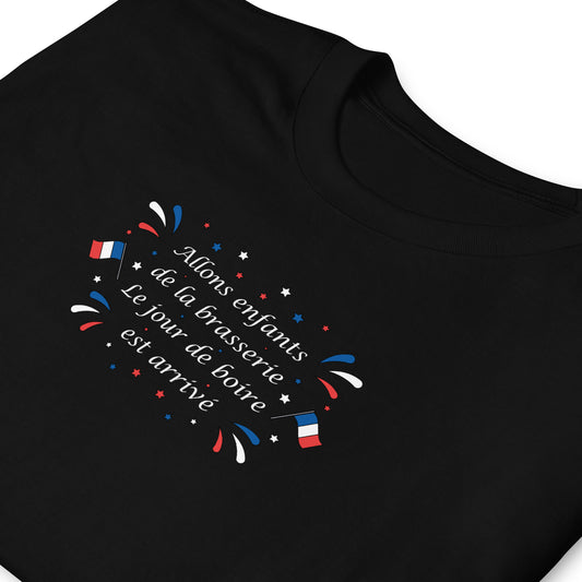 T-shirt unisexe Allons enfants de la brasserie - Sedurro