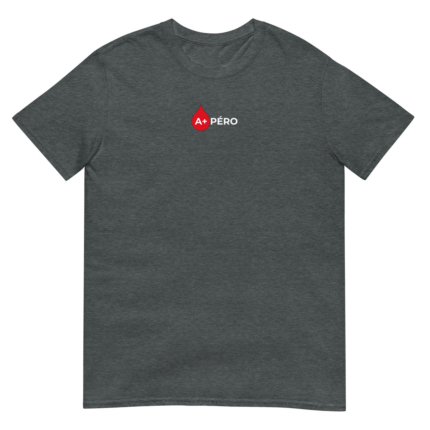 T-shirt unisexe Apéro groupe sanguin A+ - Sedurro