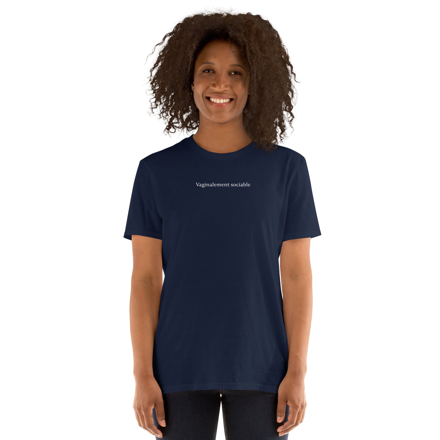 T-shirt unisexe Vaginalement sociable - Sedurro