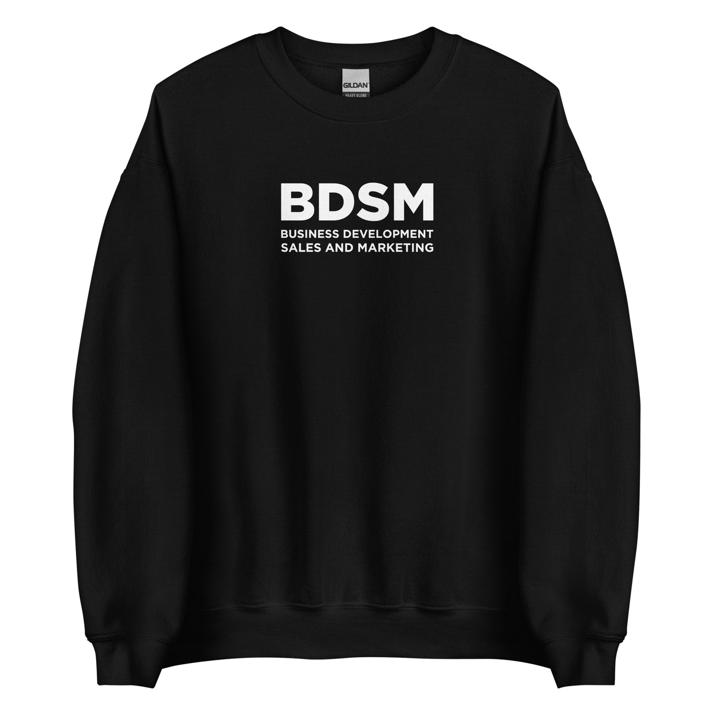 Sweat unisexe col rond BDSM Business Development Sales and Marketing - Sedurro