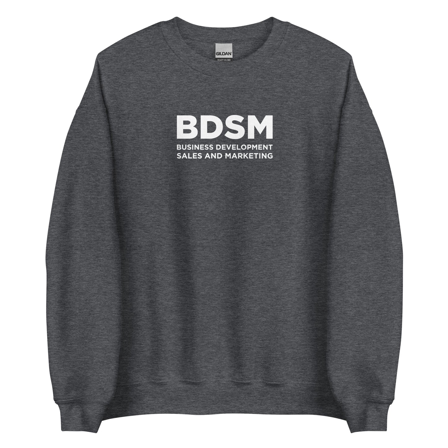 Sweat unisexe col rond BDSM Business Development Sales and Marketing - Sedurro