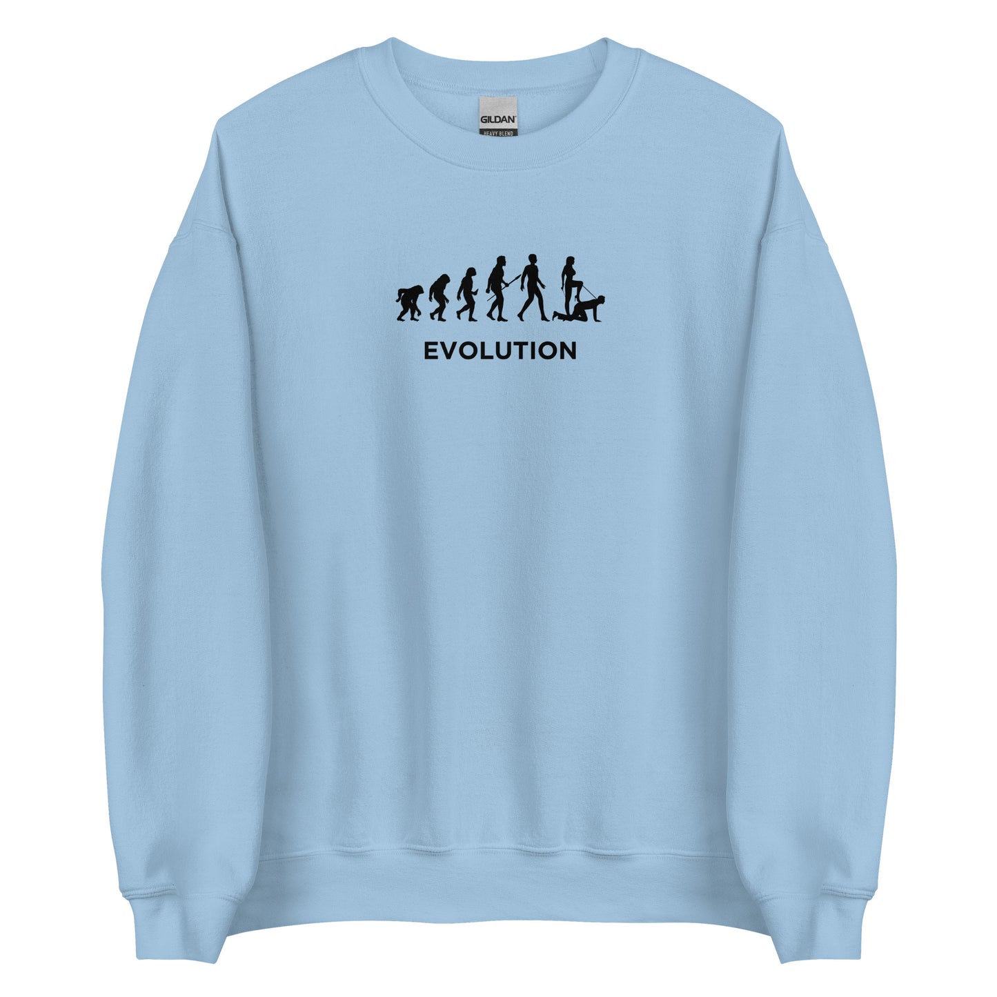 Sweat unisexe col rond Evolution SM domina - Sedurro