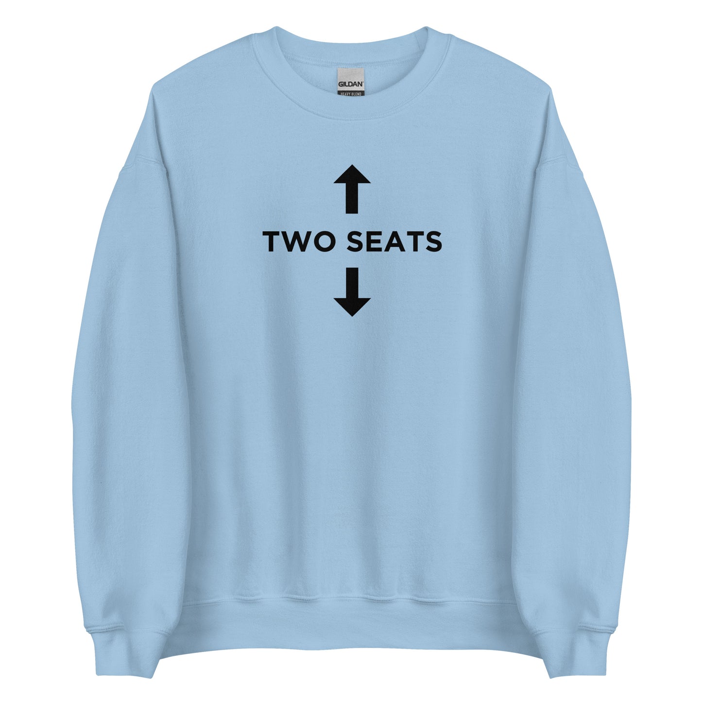 Sweat unisexe col rond Flèches two seats - Sedurro
